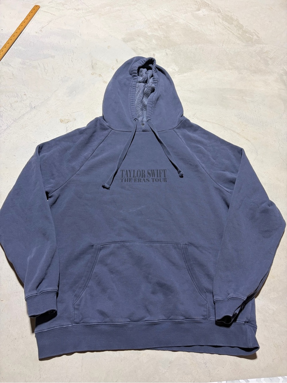 Taylor Swift washed Blue Pullover Hoodie The Eras Tour 23-24 large